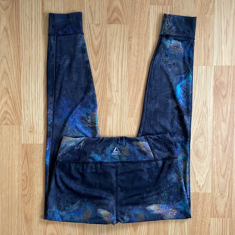 Reebok Oil Slick Lux Bold Leggings (M)